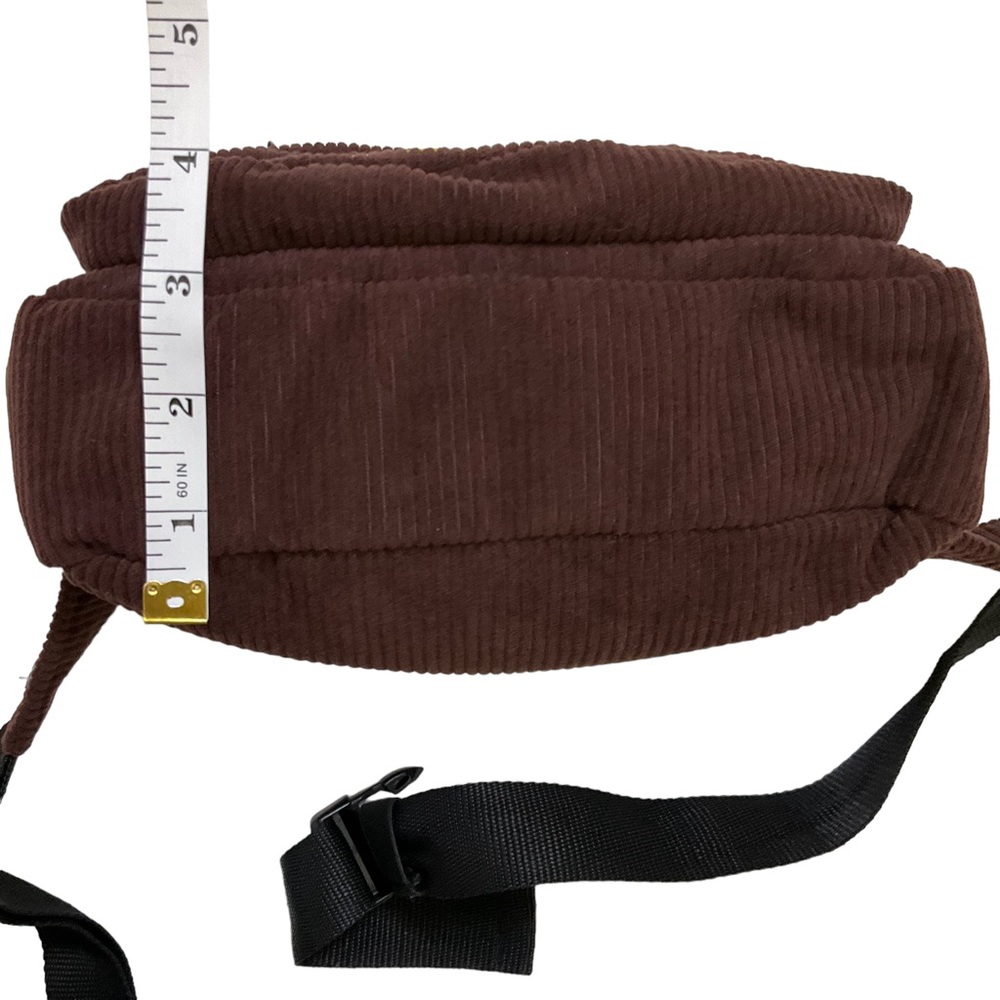 Justin Bieber x Tim Hortons Collab Tim Biebs Fanny Pack Brown Corduroy B… - Picture 13 of 16